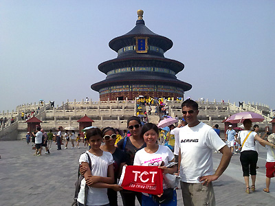 Our Clients visit Temple of Heaven 